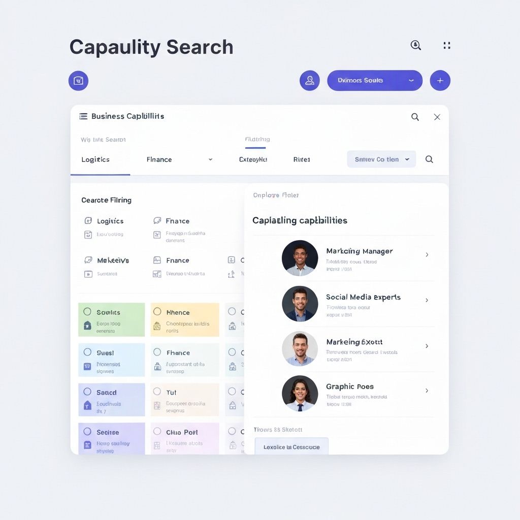 Capability Search Interface
